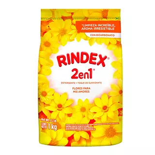 Detergente Rindex Flores para Mis Amores