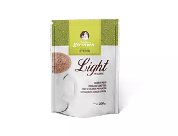 Chocolate Gironés Light Polvo Stevia