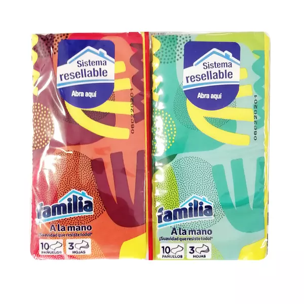 Pañuelo Facial Familia Bolsa