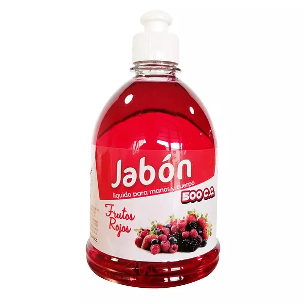 Jabón Manos Fortex Frutos Rojos