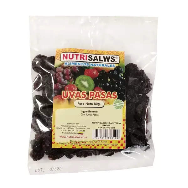 Nutrisalws Uvas Pasas