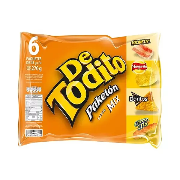 Pasabocas de Todito Mix