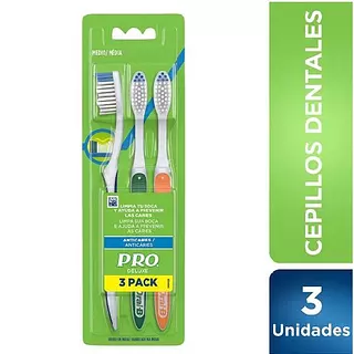 CEPILLO DENTAL ORAL B CHARCOAL PACK X4 UNID