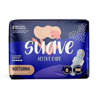 Toalla Nocturna con Alas Suave