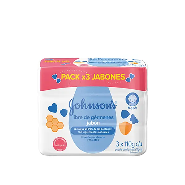 Jabón Johnsons Baby Germen Trigo