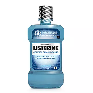 Enjuague Bucal Listerine Control Cálculo