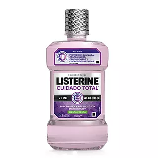 Enjuague Bucal Listerine Menta Fresca Total Zero