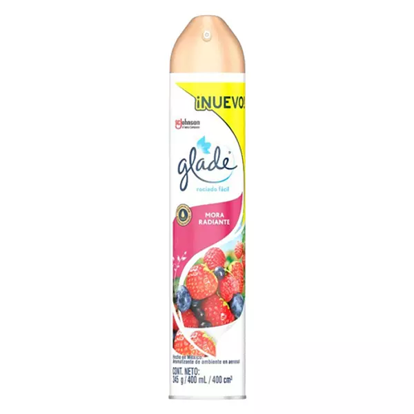 Ambientador Aerosol Glade Mora Radiante