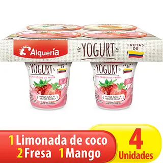 Yogurt Alqueria Colombia