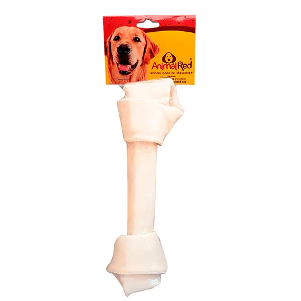 Hueso Natural Animal Red 13 Pulgadas