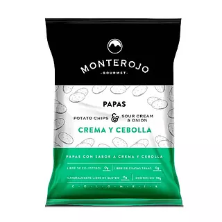 Papas Monterojo Crema y Cebolla