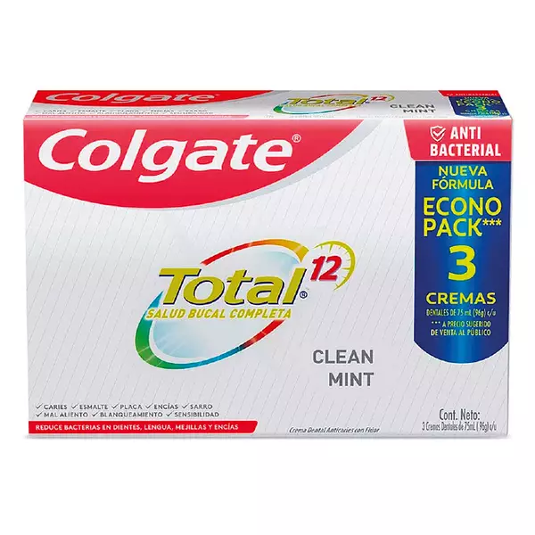 Crema Dental Colgate Total Clean