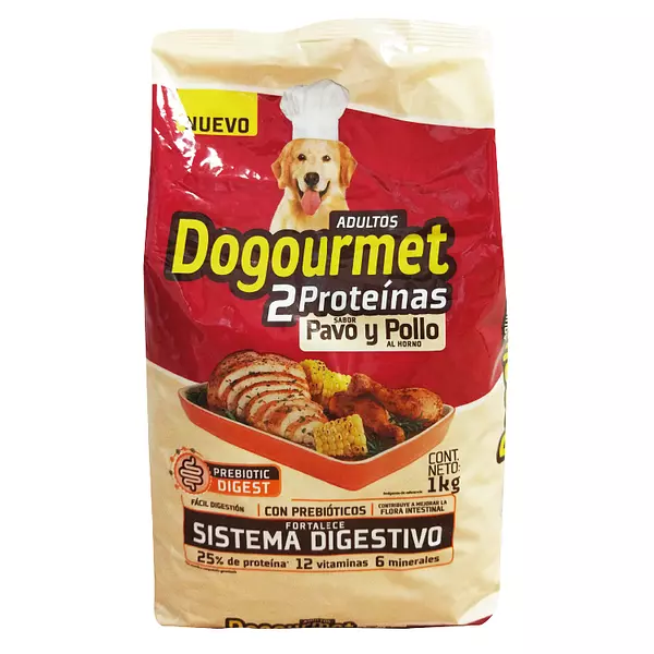 Alimento Perro Dogourmet Pavo y Pollo