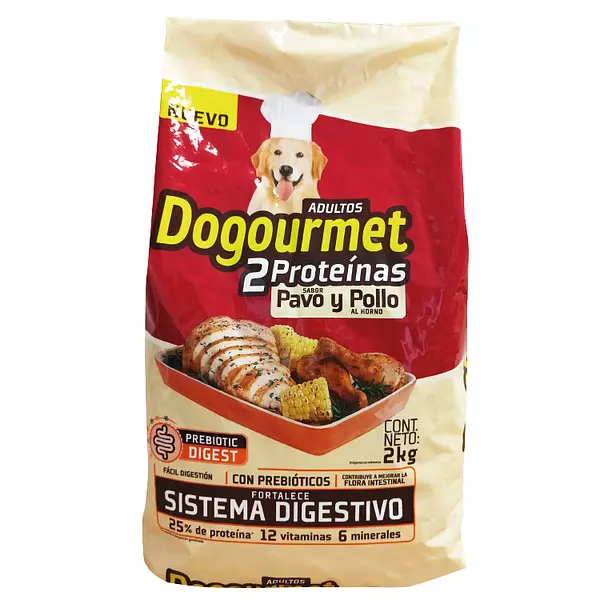 Alimento Perro Dogourmet Pavo Y Pollo