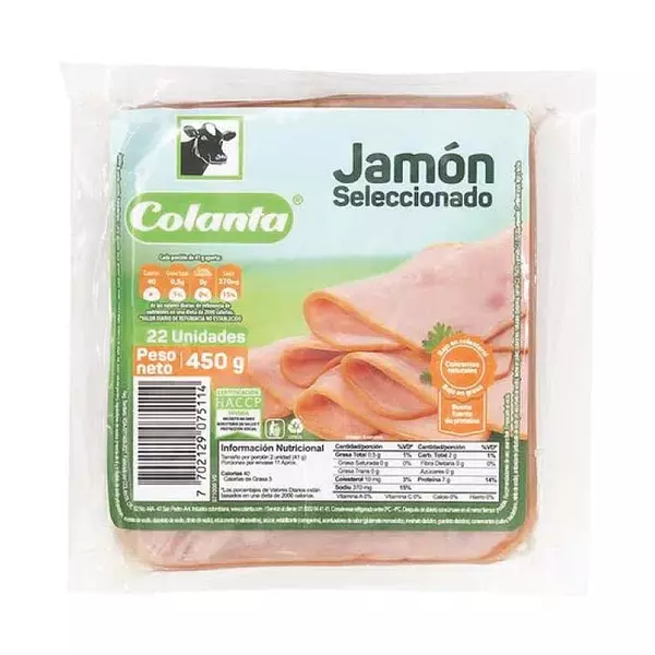 Jamón Sanduche Colanta