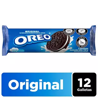 Galletas Oreo Crema De Vainilla Tubo