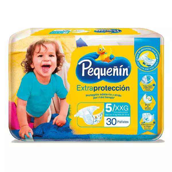 Pañal Pequeñin Extraproteccion Etapa 5