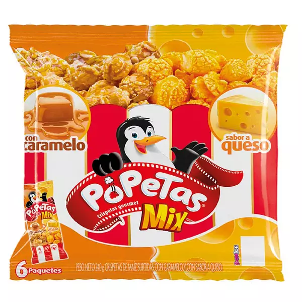Popetas Caramelo Queso