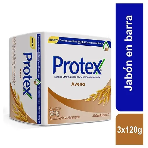 Jabón Baño Protex Avena