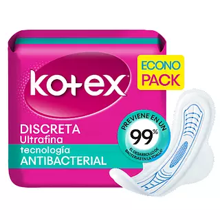 Toalla Higiénica Kotex Discreta