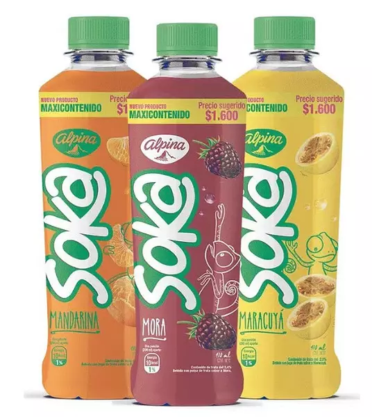 Refresco Soka Alpina Multisabor