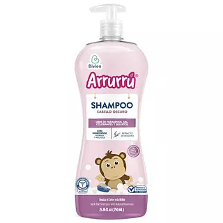 Shampoo Arrurrú Cabello Oscuro