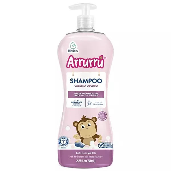 Shampoo Arrurrú Cabello Oscuro