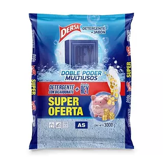 Detergente As Bicarbonato + Jabon Rey