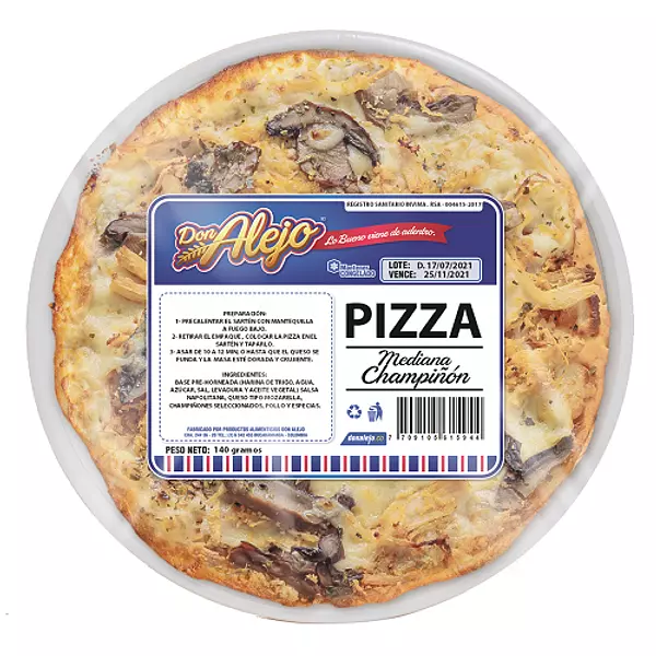 Pizza Don Alejo Surtida